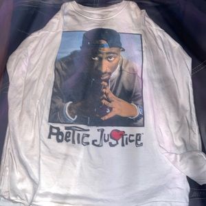 Long sleeve men’s Poetic Justice Tee